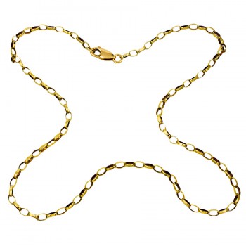 9ct gold 6.1g 19 inch belcher Chain